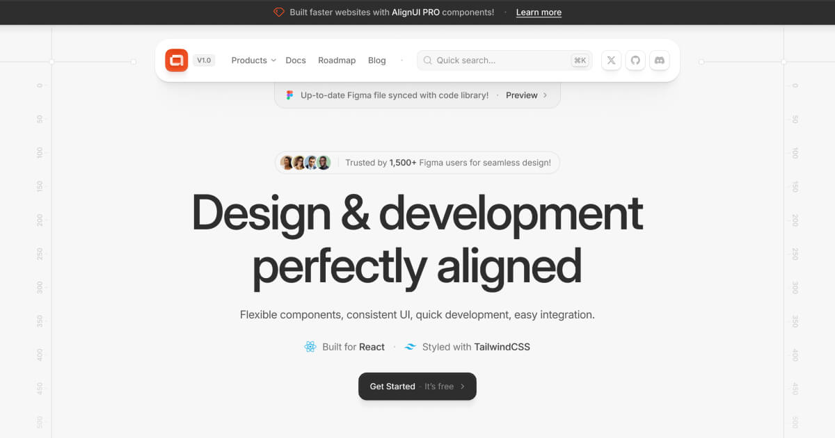 AlignUI preview