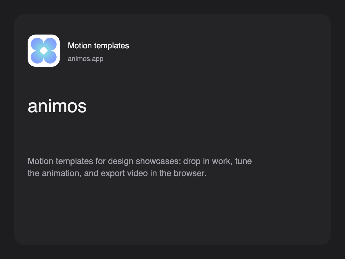 animos preview