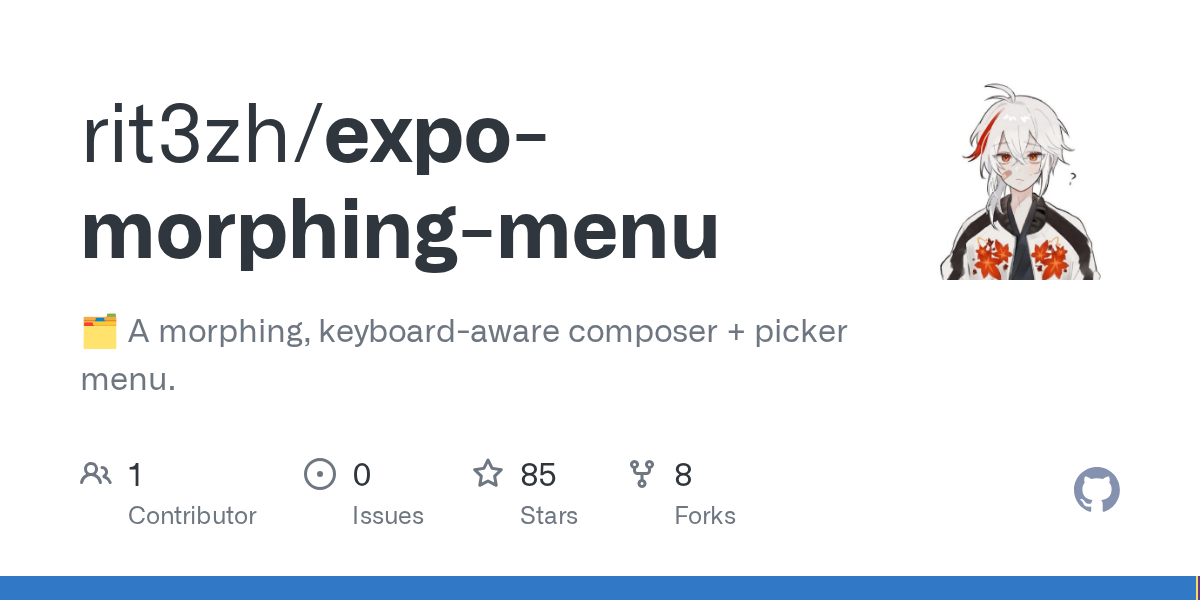 Expo Morphing Menu preview