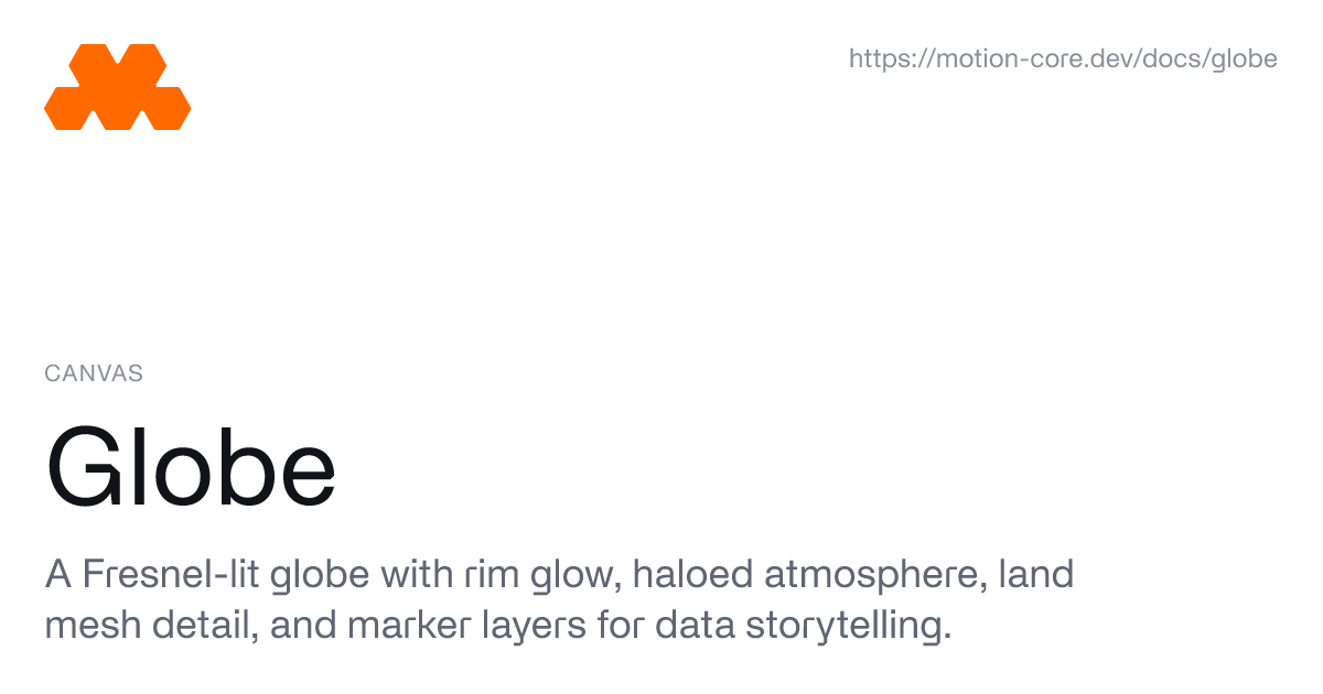 Globe preview