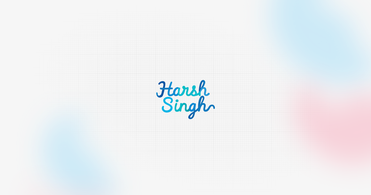 Harsh Singh preview