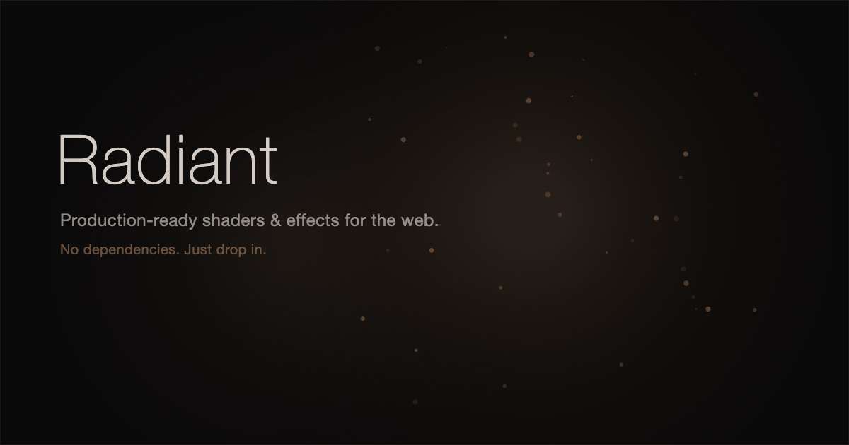 Radiant preview