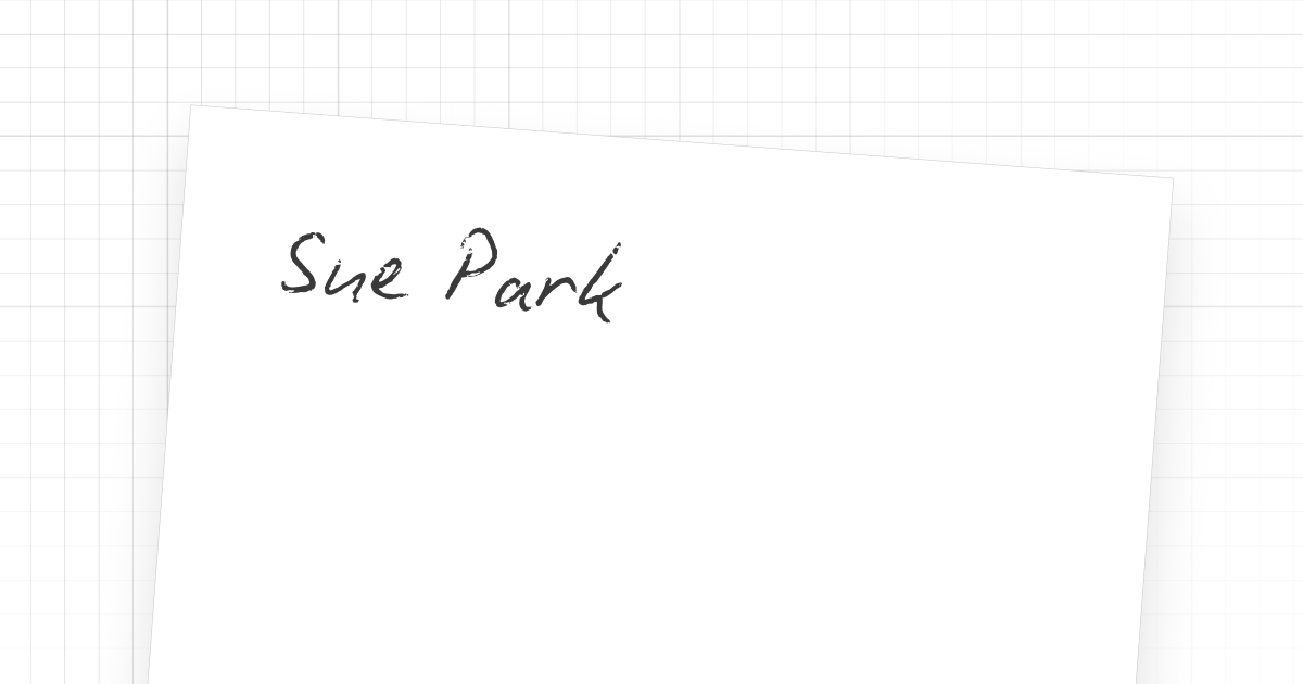 Sue Park preview