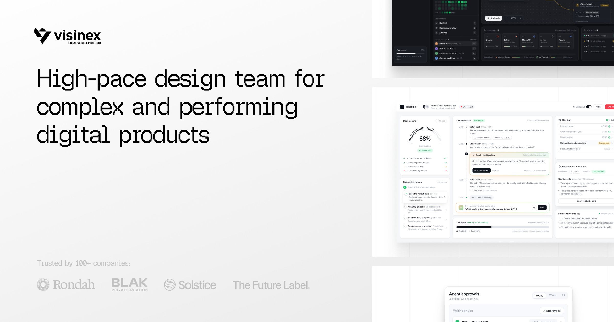 Visinex Studio preview